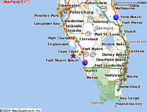 North Captiva Map